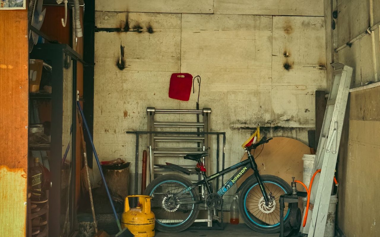 Débarras de garage — après