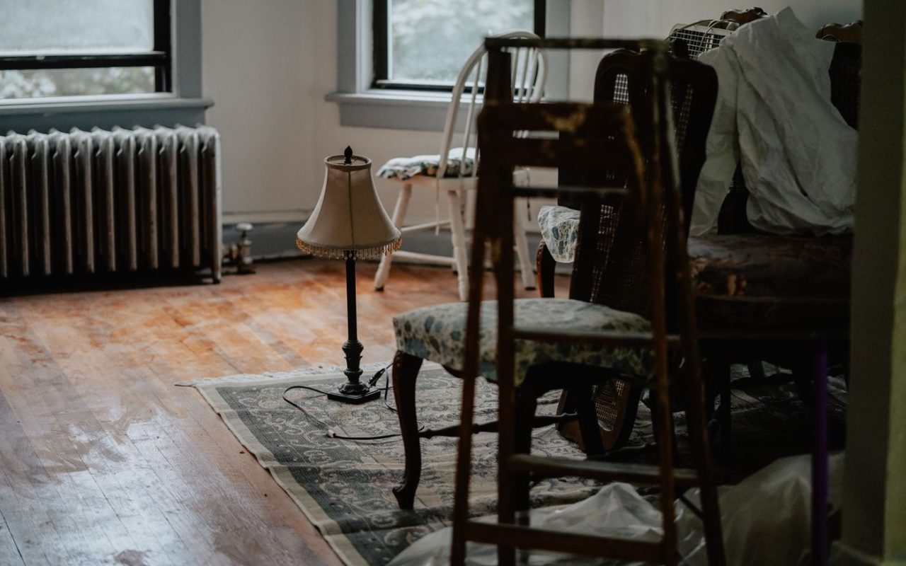 Débarras d’appartement à Lyon — avant